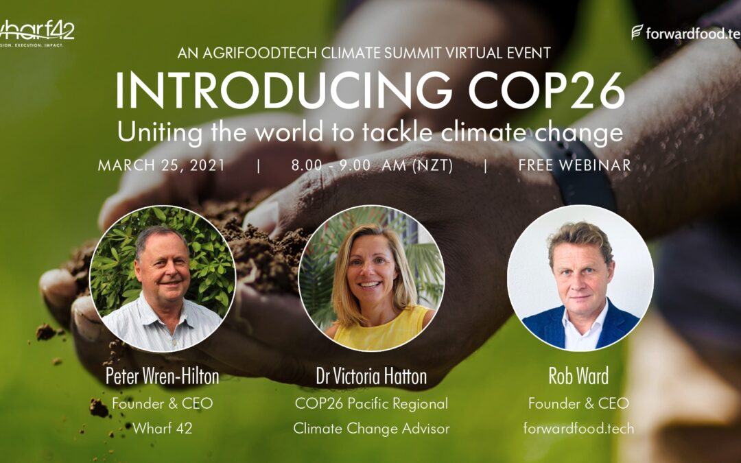 Have you registered for the first AgriFoodTech Climate Summit virtual event?