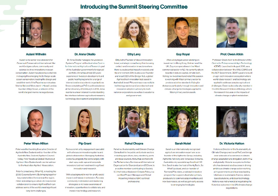 Introducing the 2035 Oceania Summit Steering Committee